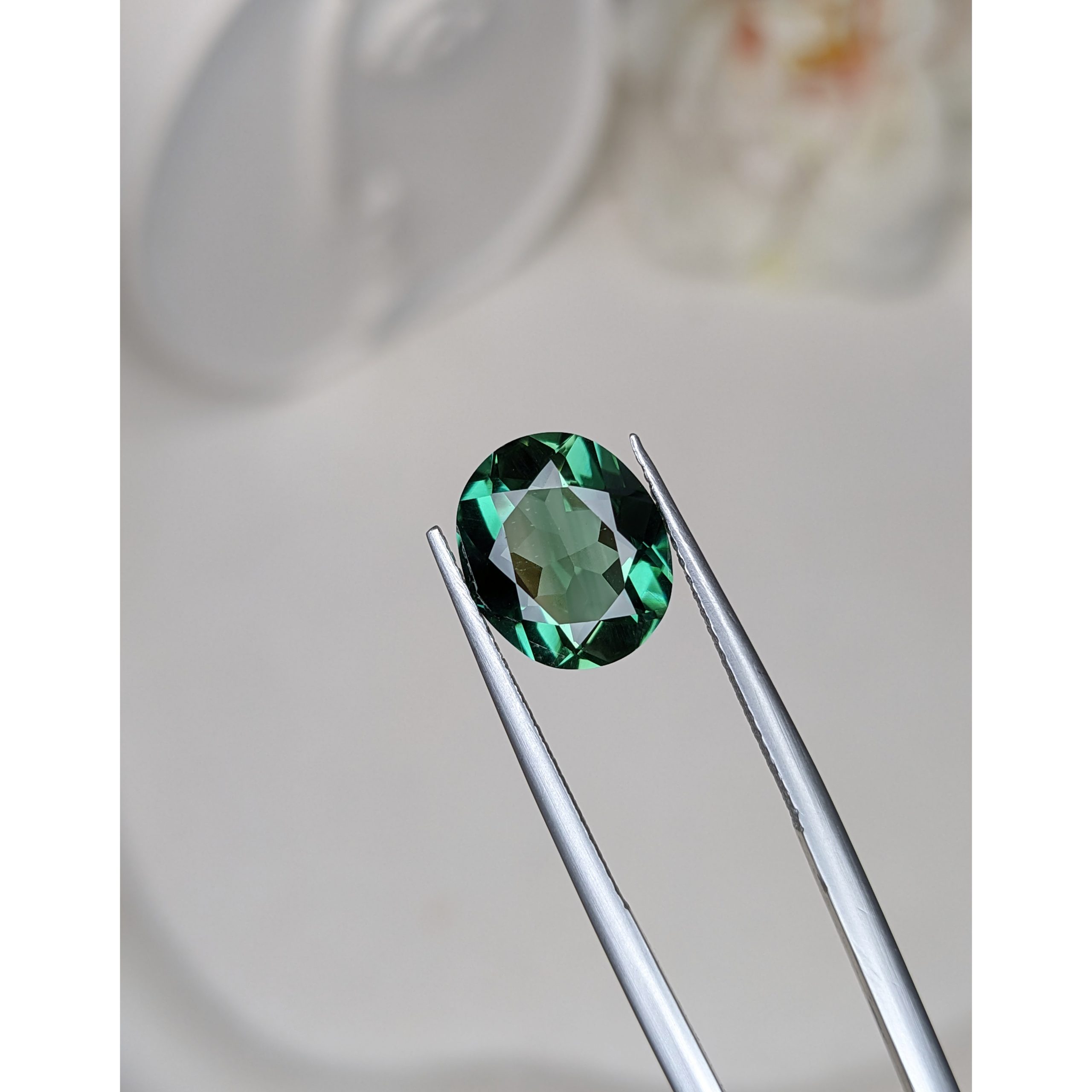 3.54 Ct. Bluish Green Prasiolite from Brazil - Image 2