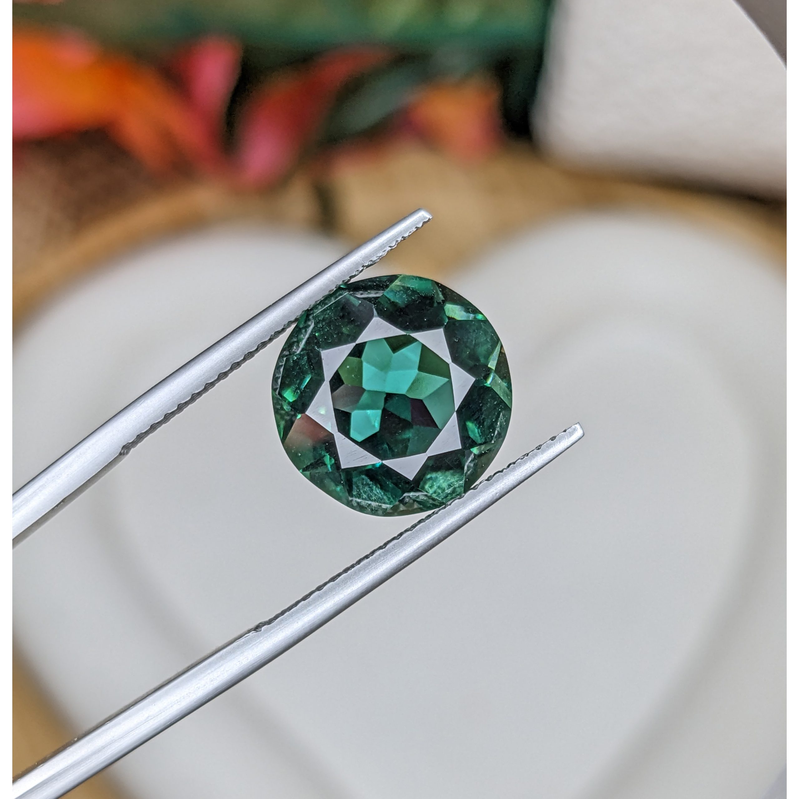 6.77 Ct. Bluish Green Prasiolite from Brazil - Image 2