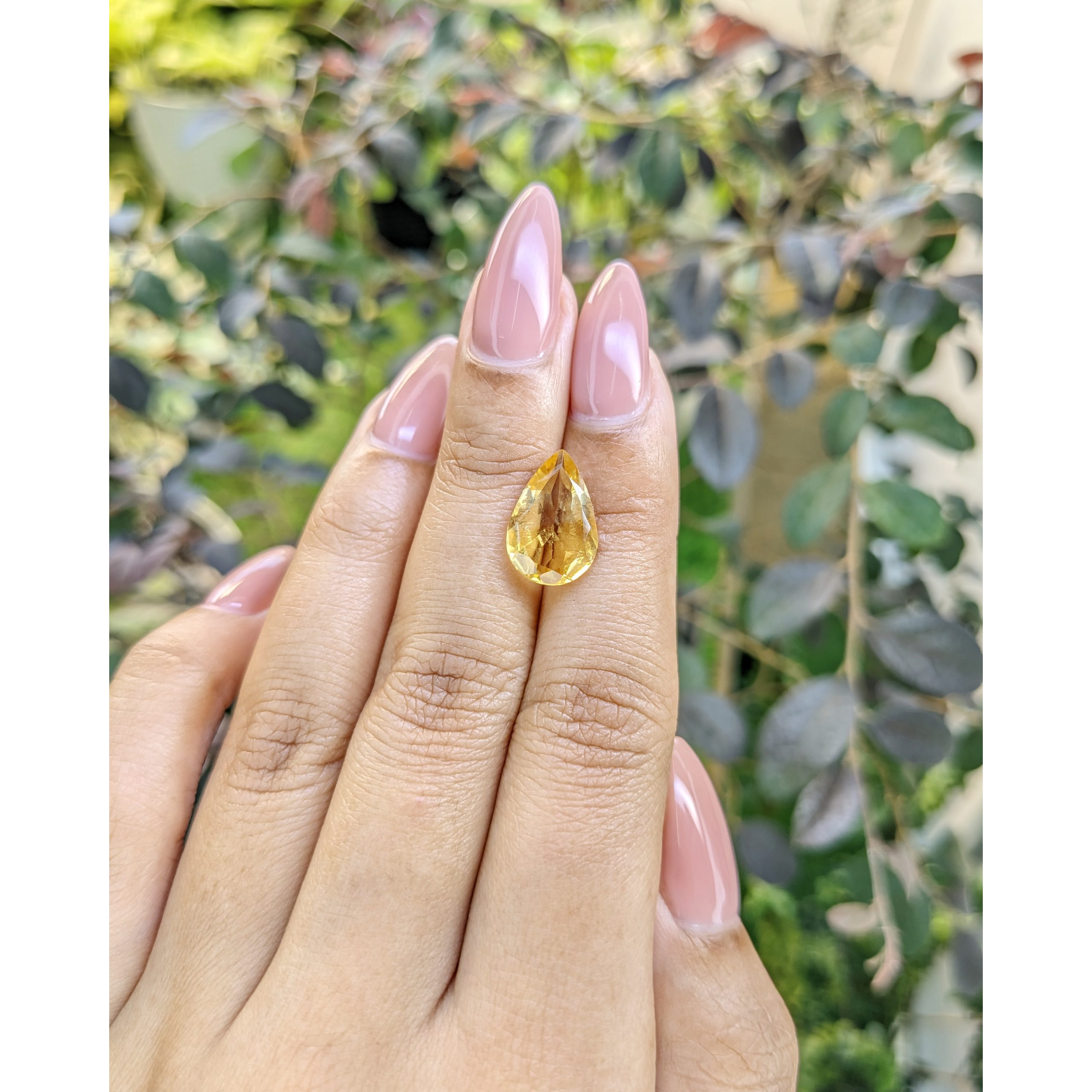 3.62 Ct. Yellow Citrine from Ceylon (Sri Lanka) - Image 2