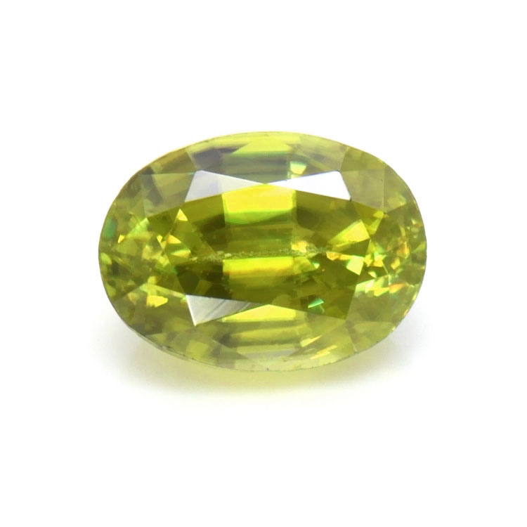 1.07 Ct. Green Sphene (Titanite) from Madagascar