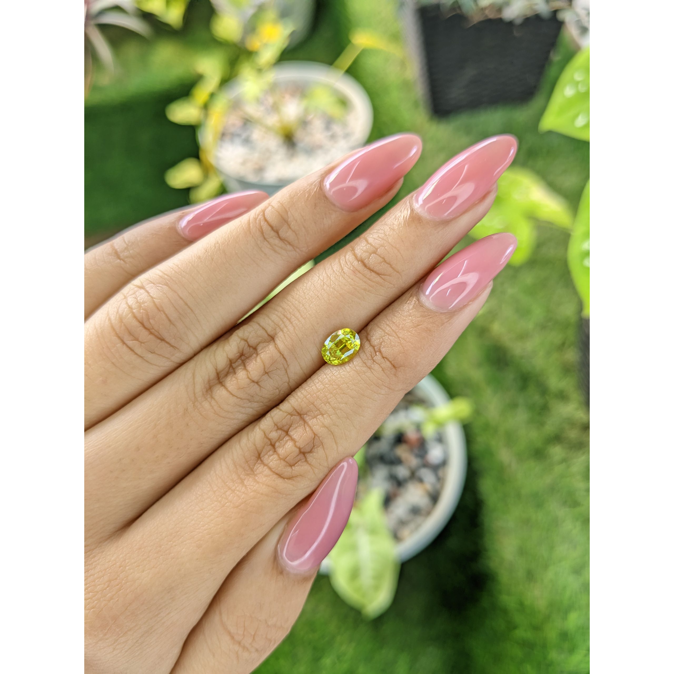 1.07 Ct. Green Sphene (Titanite) from Madagascar - Image 3
