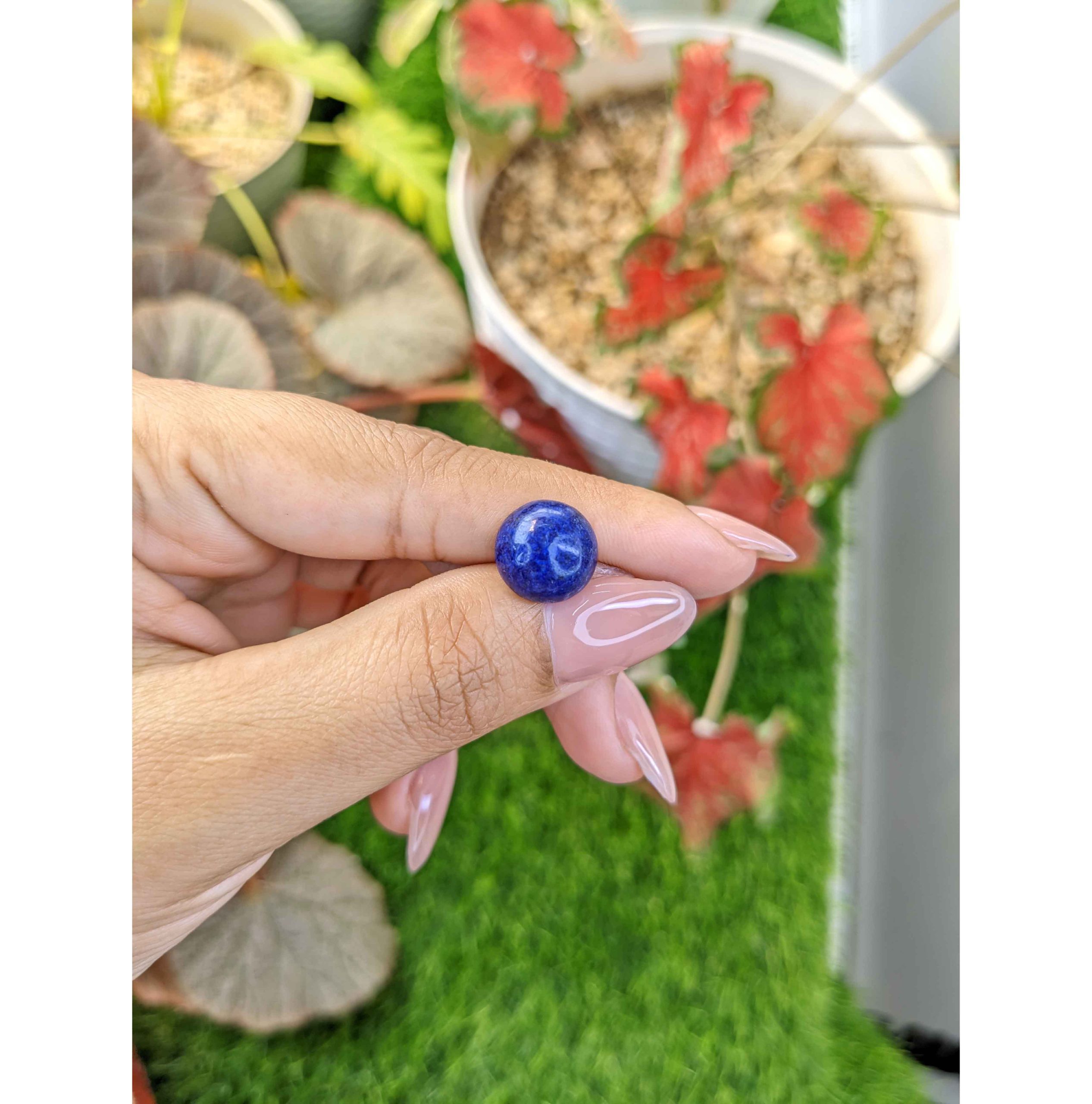6.80 Ct. Cabochon Lapis from Afghanistan - Image 2