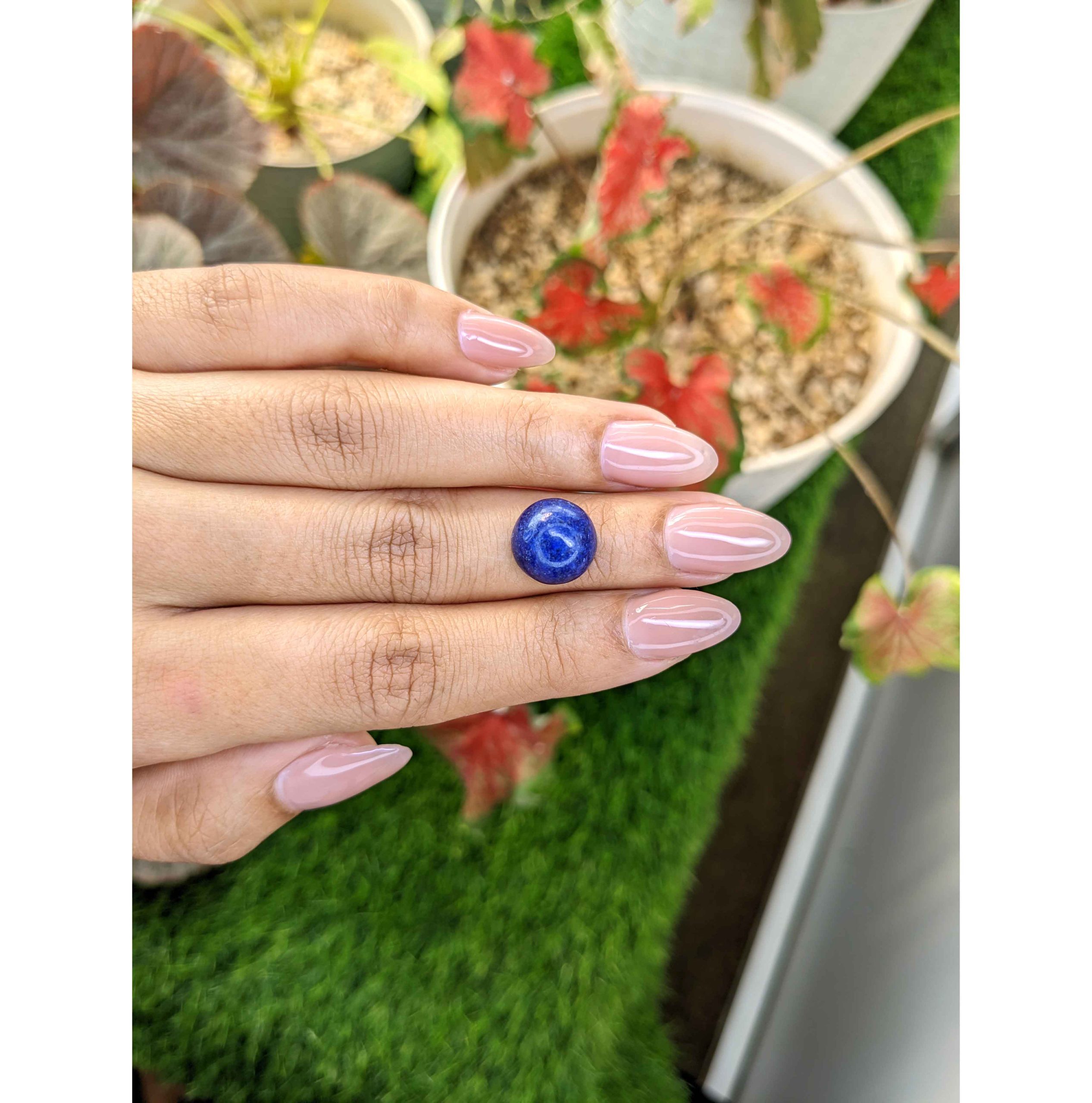 6.80 Ct. Cabochon Lapis from Afghanistan - Image 3