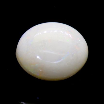 1.79 Ct. Multi Color Cabochon White Opal (Light Opal) from Brazil