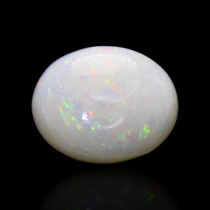 1.82 Ct. Multi Color Cabochon White Opal (Light Opal) from Brazil