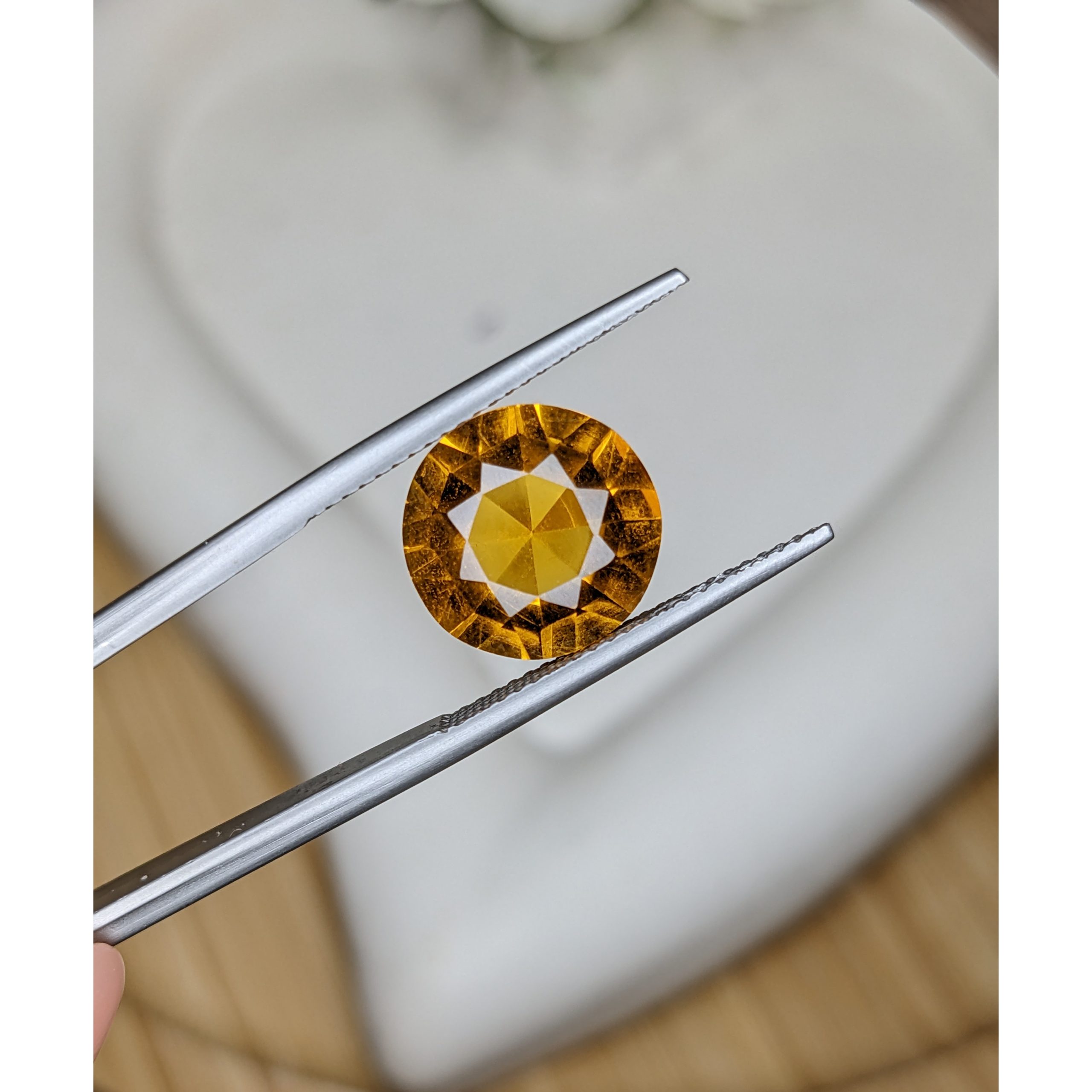 5.33 Ct. Orangish Yellow Citrine from Brazil - Image 2