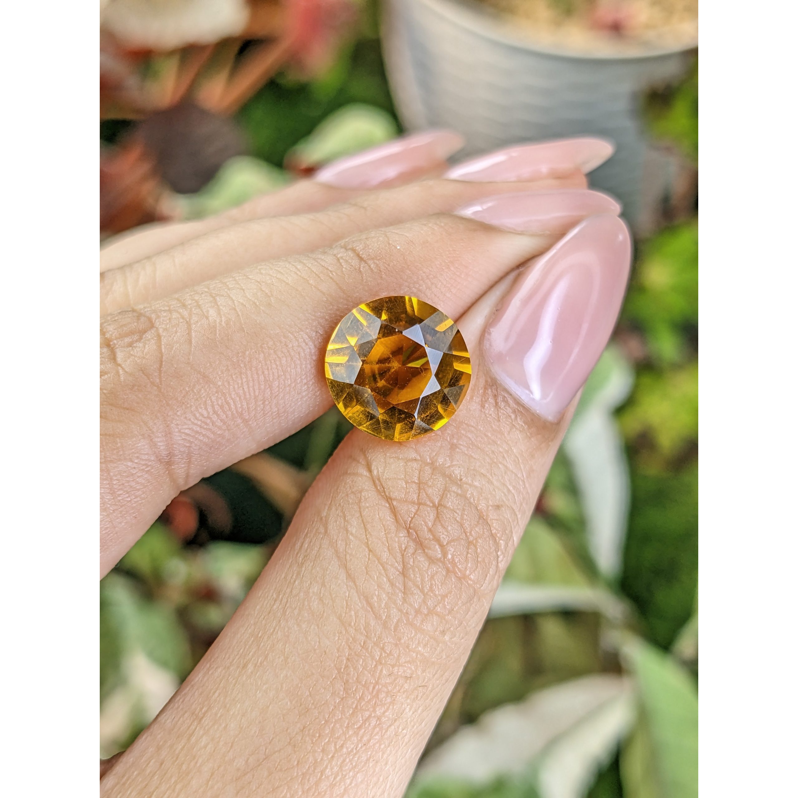 5.33 Ct. Orangish Yellow Citrine from Brazil - Image 3