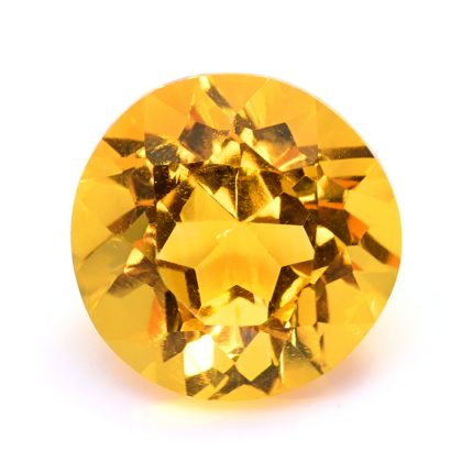 5.38 Ct. Orangish Yellow Citrine from Brazil