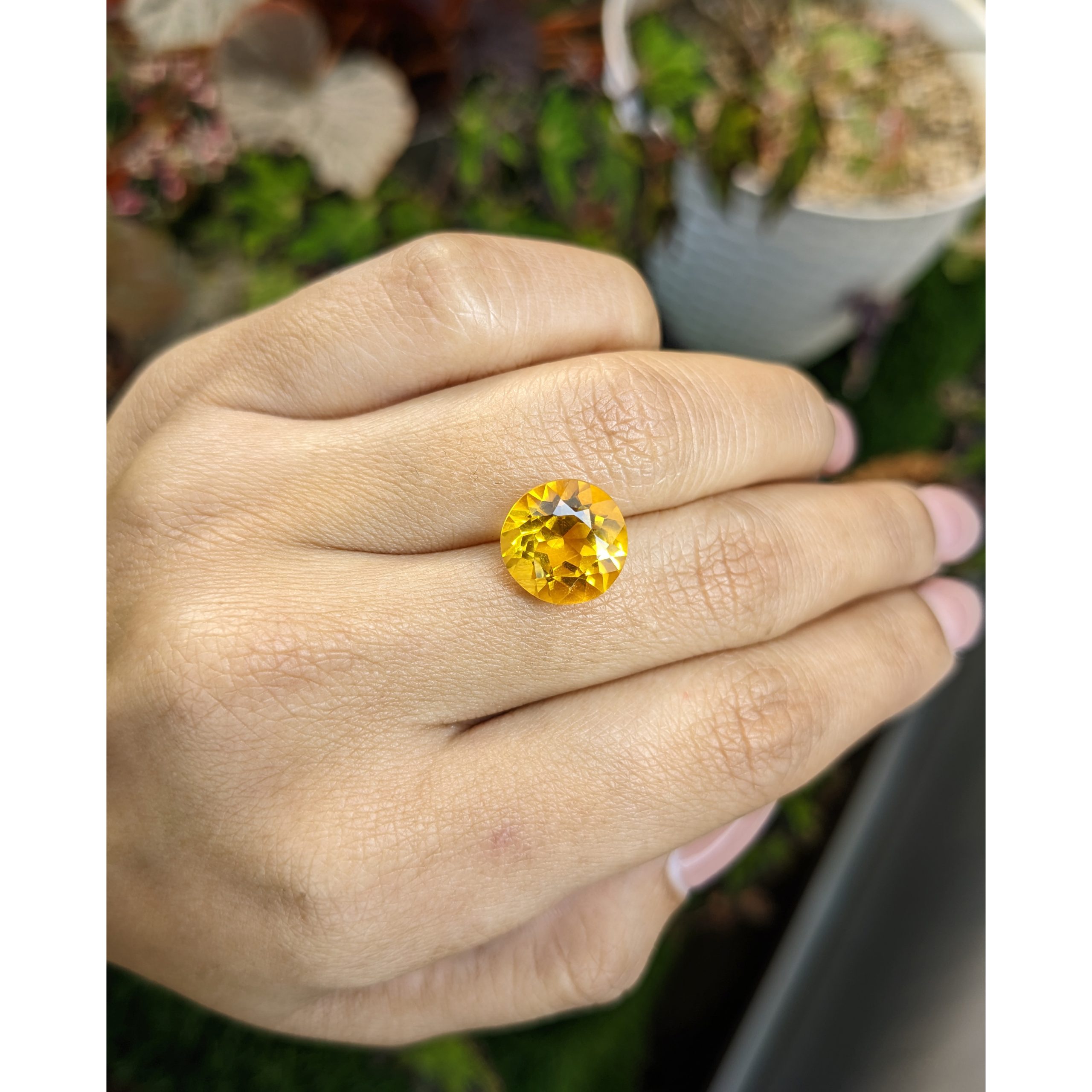 5.38 Ct. Orangish Yellow Citrine from Brazil - Image 2
