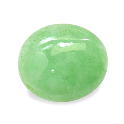 4.53 Ct. Green Cabochon Jade from Burma (Myanmar)