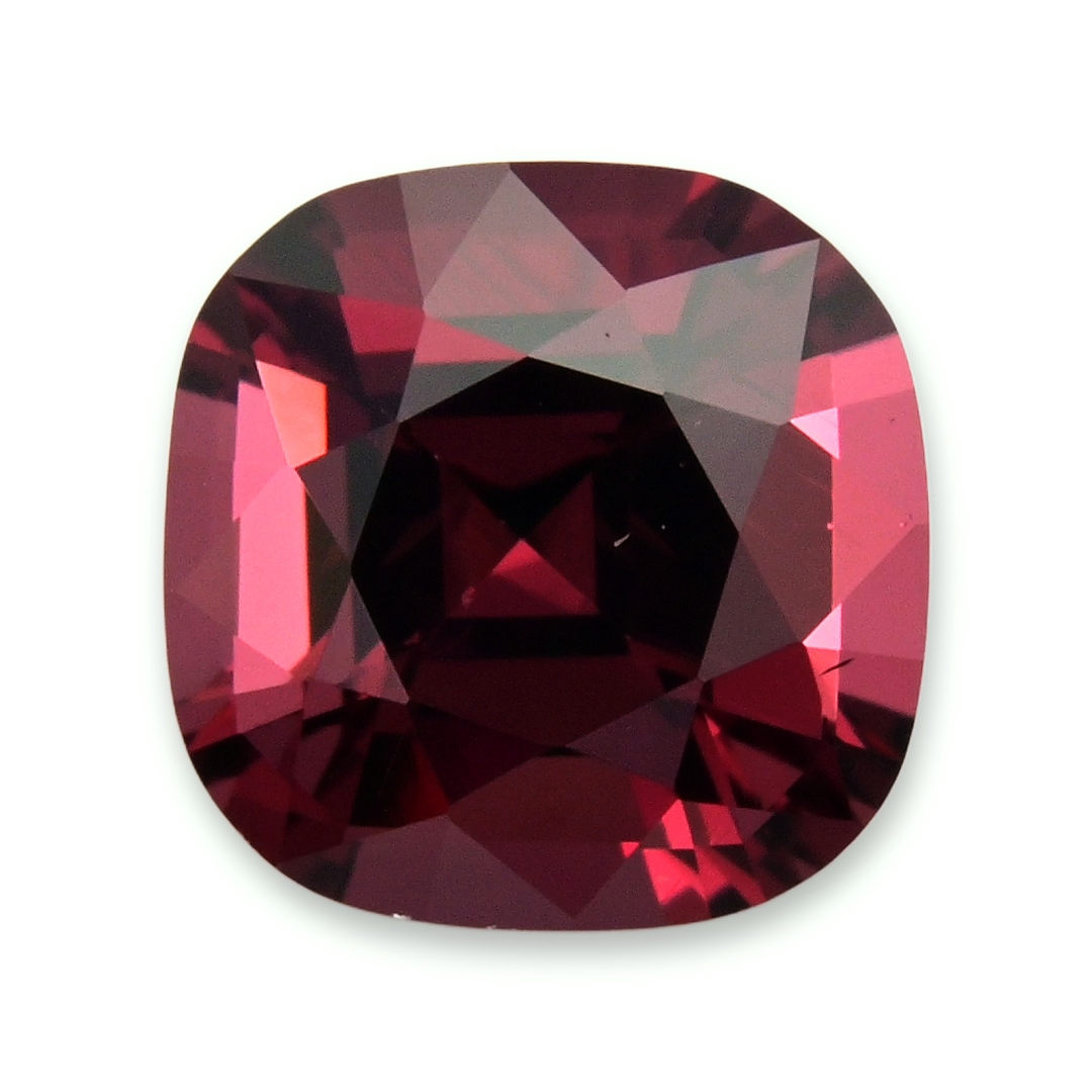 1.53 Ct. Pinkish Red Garnet from Ceylon (Sri Lanka)