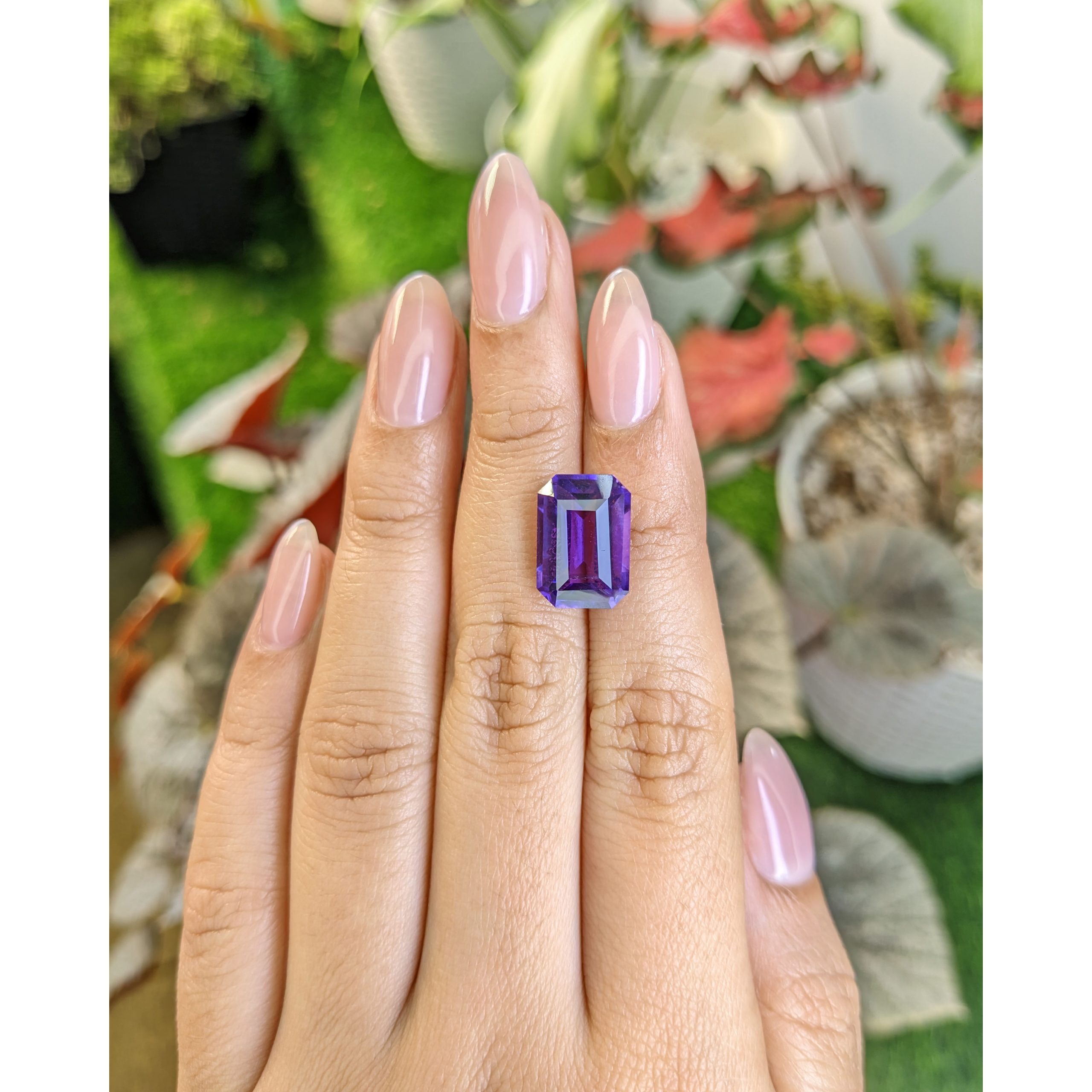6.78 Ct. Purple Amethyst from Ceylon (Sri Lanka) - Image 2