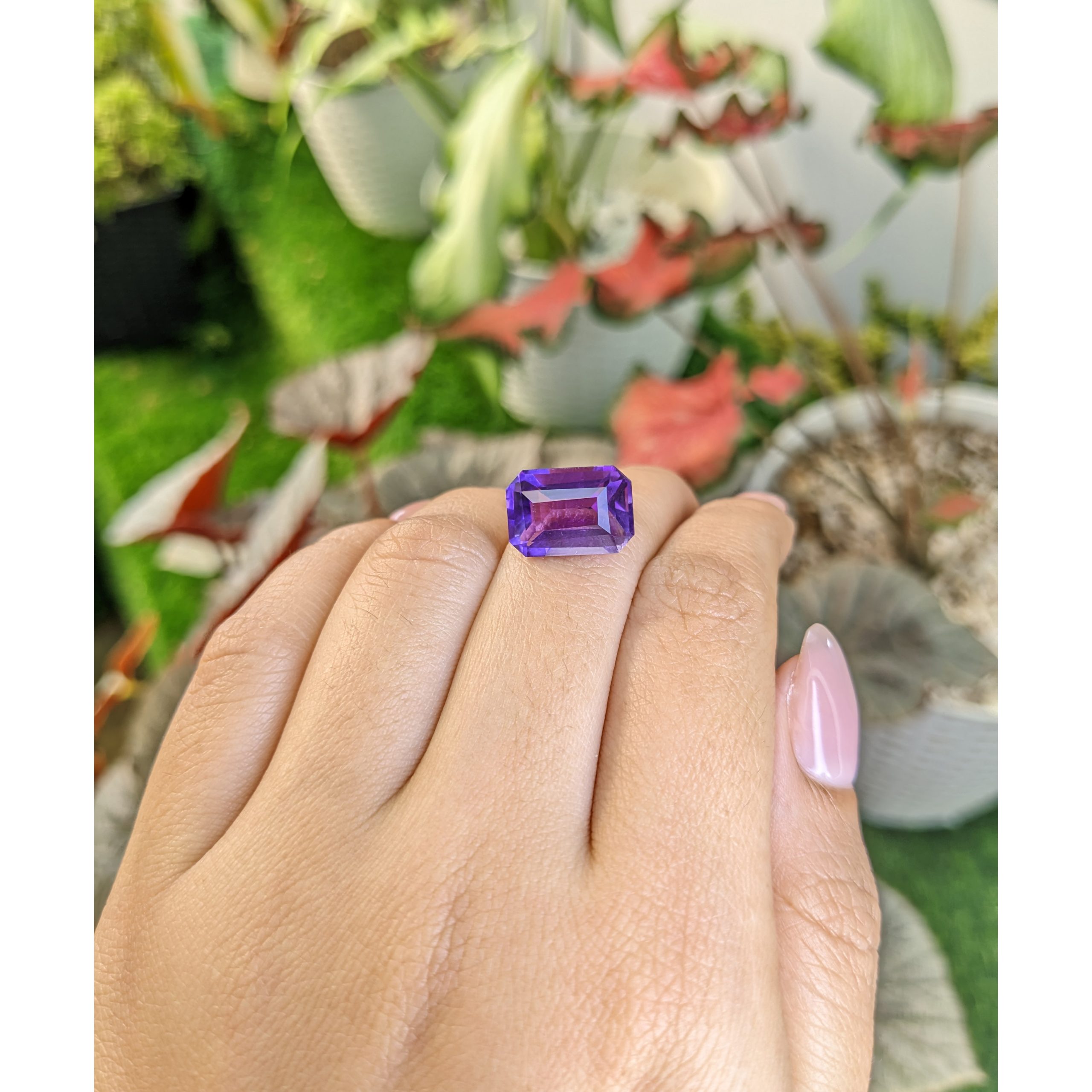 6.78 Ct. Purple Amethyst from Ceylon (Sri Lanka) - Image 3