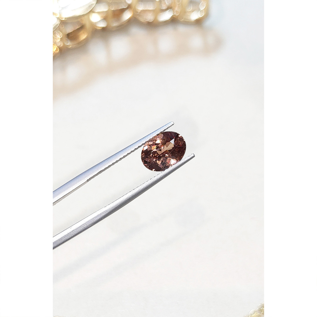 2.70 Ct. Orangish Brown Zircon from Ceylon (Sri Lanka) - Image 3