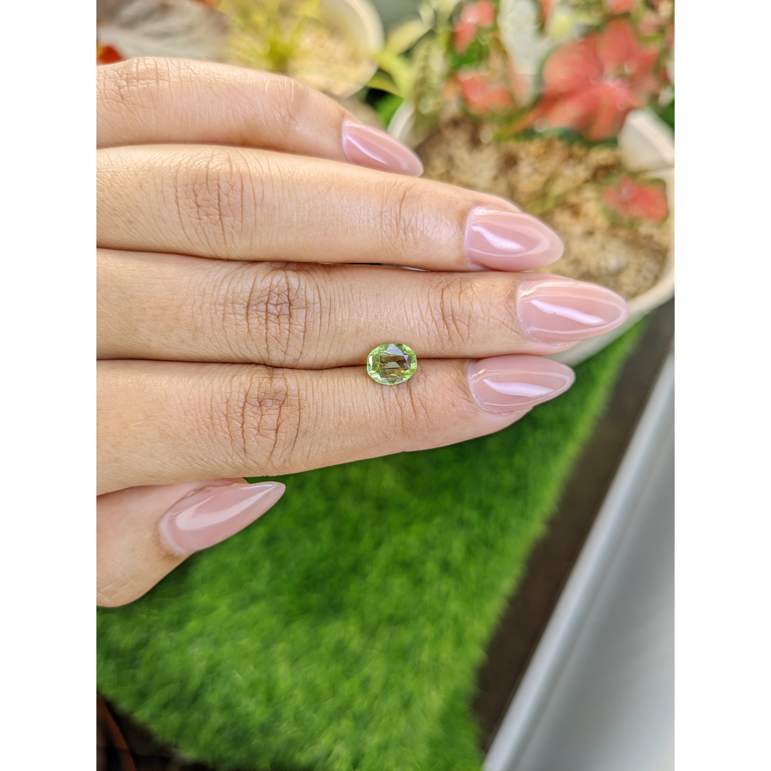 1.07 Ct. Yellowish Green Peridot from Pakistan - Image 3