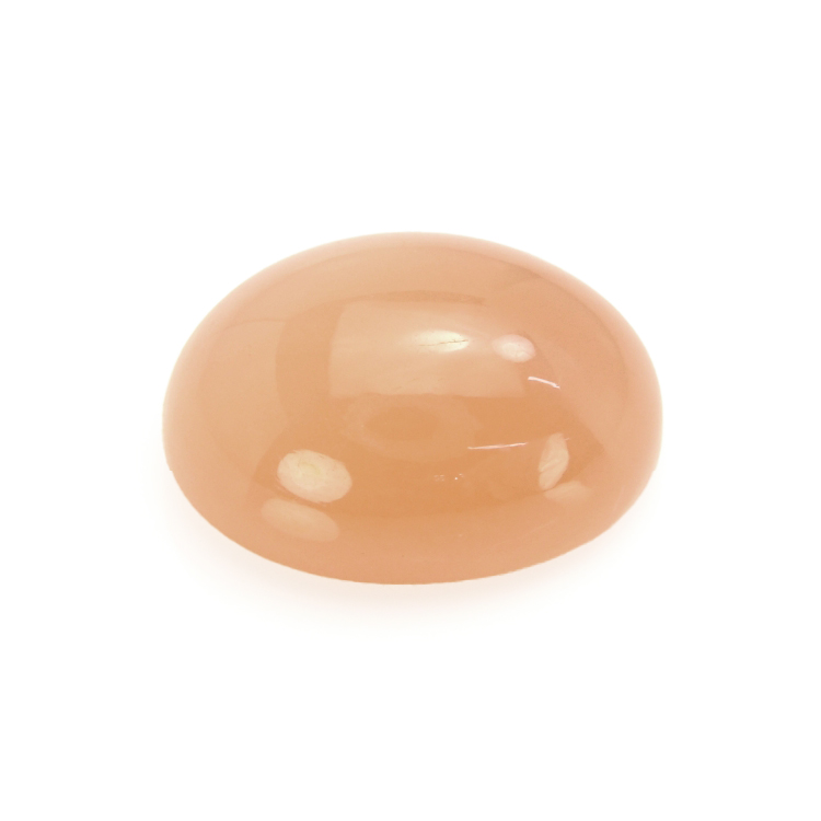 10.75 Ct. Peach Cabochon Moonstone from Ceylon (Sri Lanka)