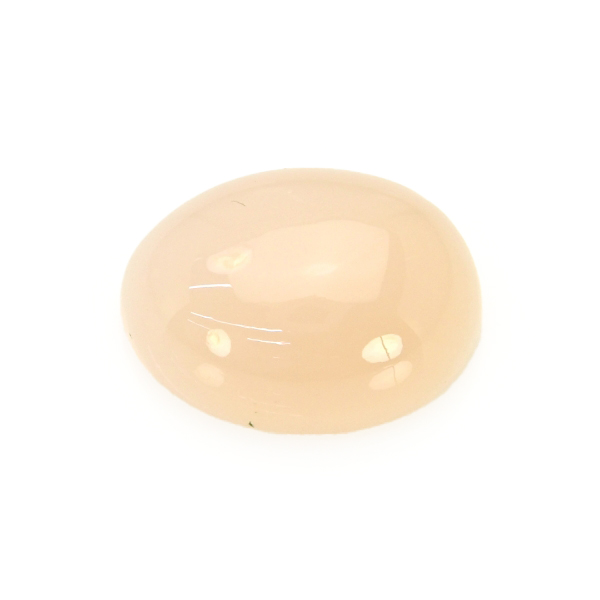 10.75 Ct. Peach Cabochon Moonstone from Ceylon (Sri Lanka)