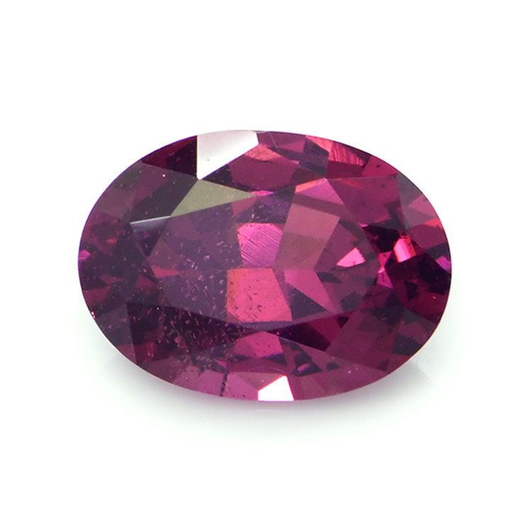 0.88 Ct. Pinkish Purple Rhodolite Garnet from Ceylon (Sri Lanka)