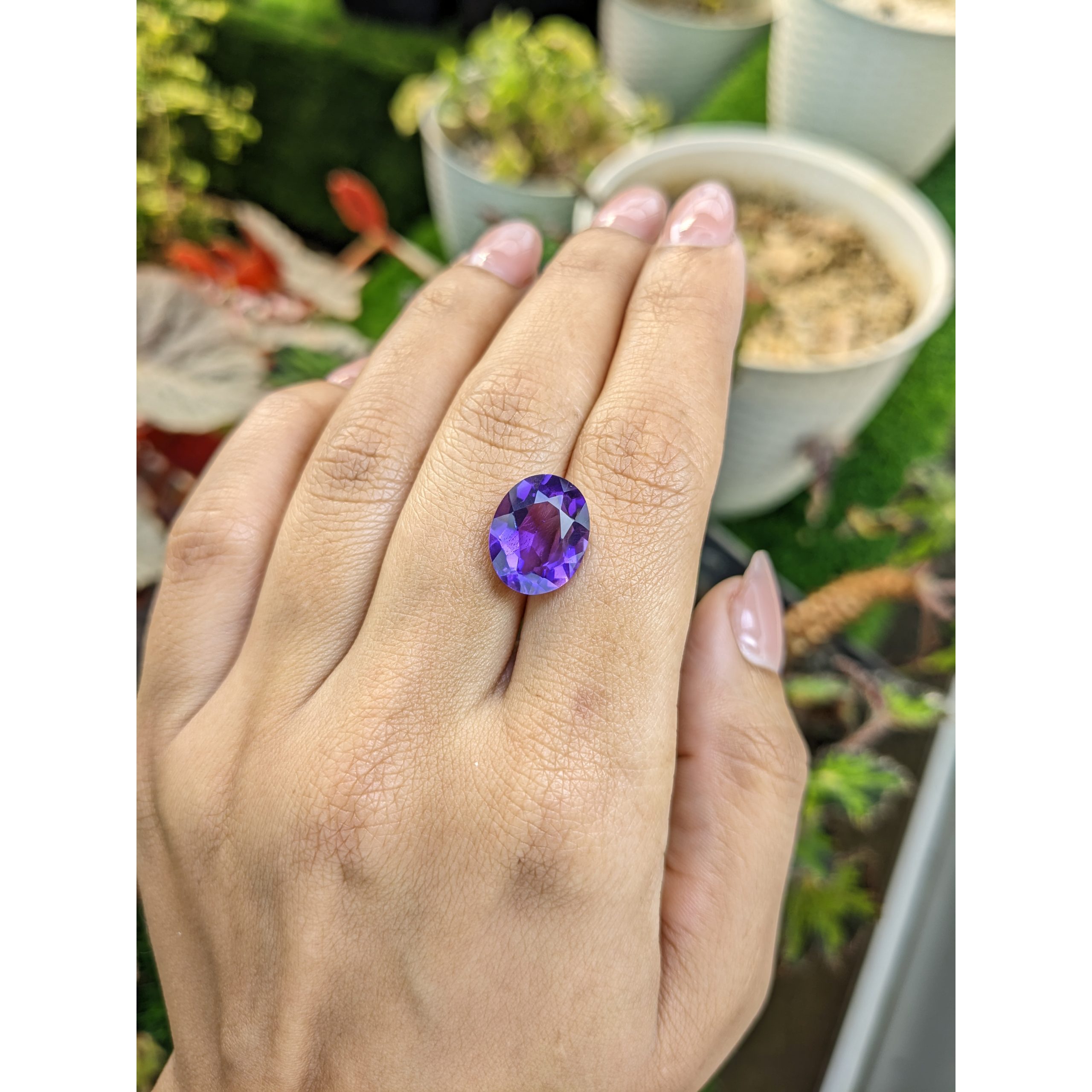 5.46 Ct. Purple Amethyst from Ceylon (Sri Lanka) - Image 2