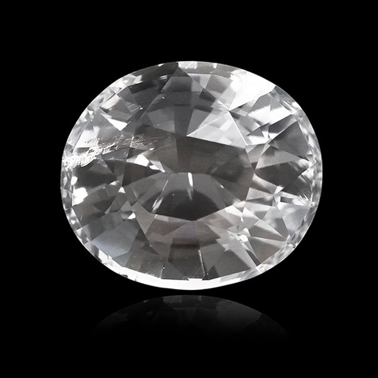 0.54 Ct. Rainbow Moonstone from Ceylon (Sri Lanka)