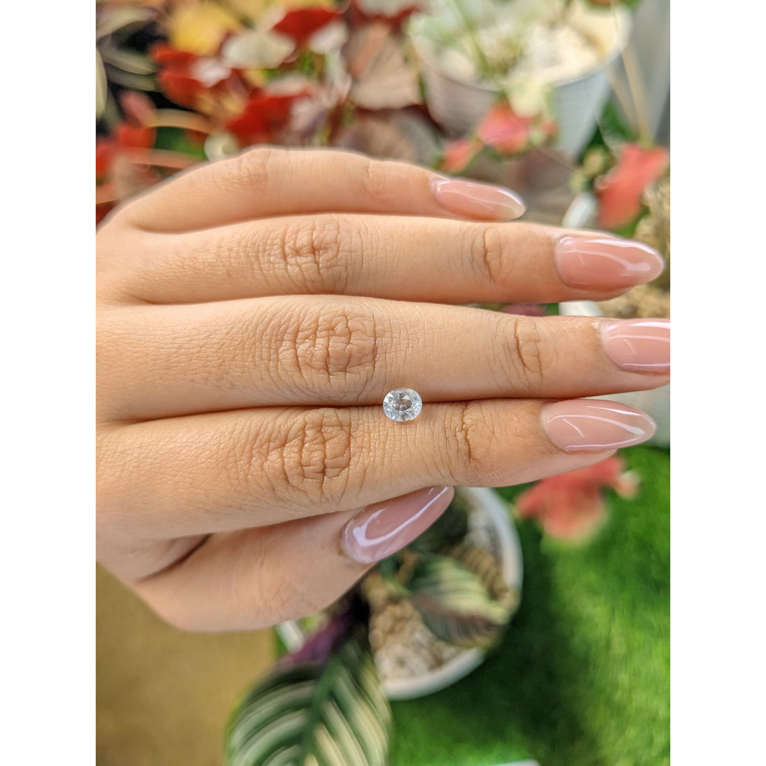 0.54 Ct. Rainbow Moonstone from Ceylon (Sri Lanka) - Image 3
