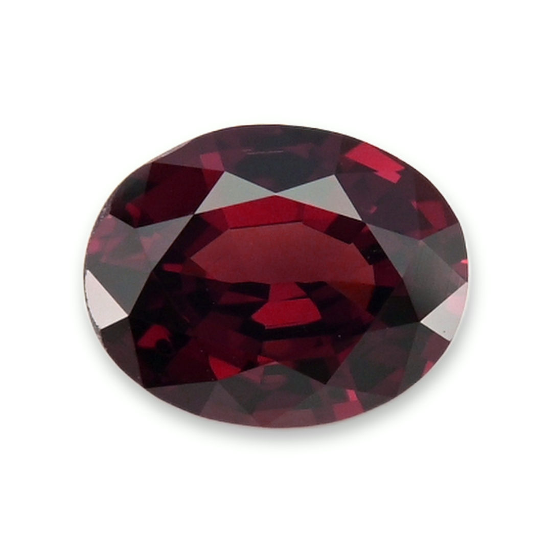 1.55 Ct. Red Garnet from Ceylon (Sri Lanka)