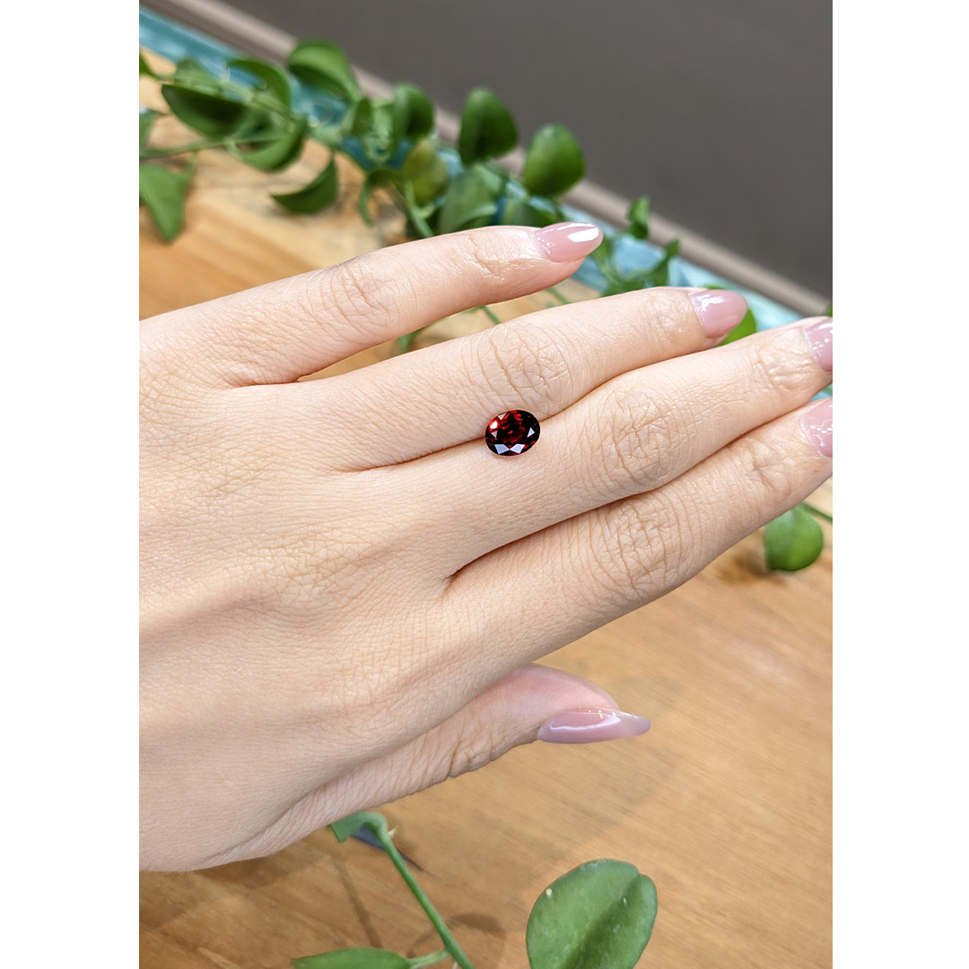 1.55 Ct. Red Garnet from Ceylon (Sri Lanka) - Image 3