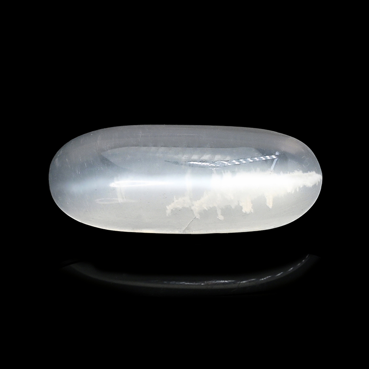 2.16 Ct. White Cabochon Moonstone from Ceylon (Sri Lanka)