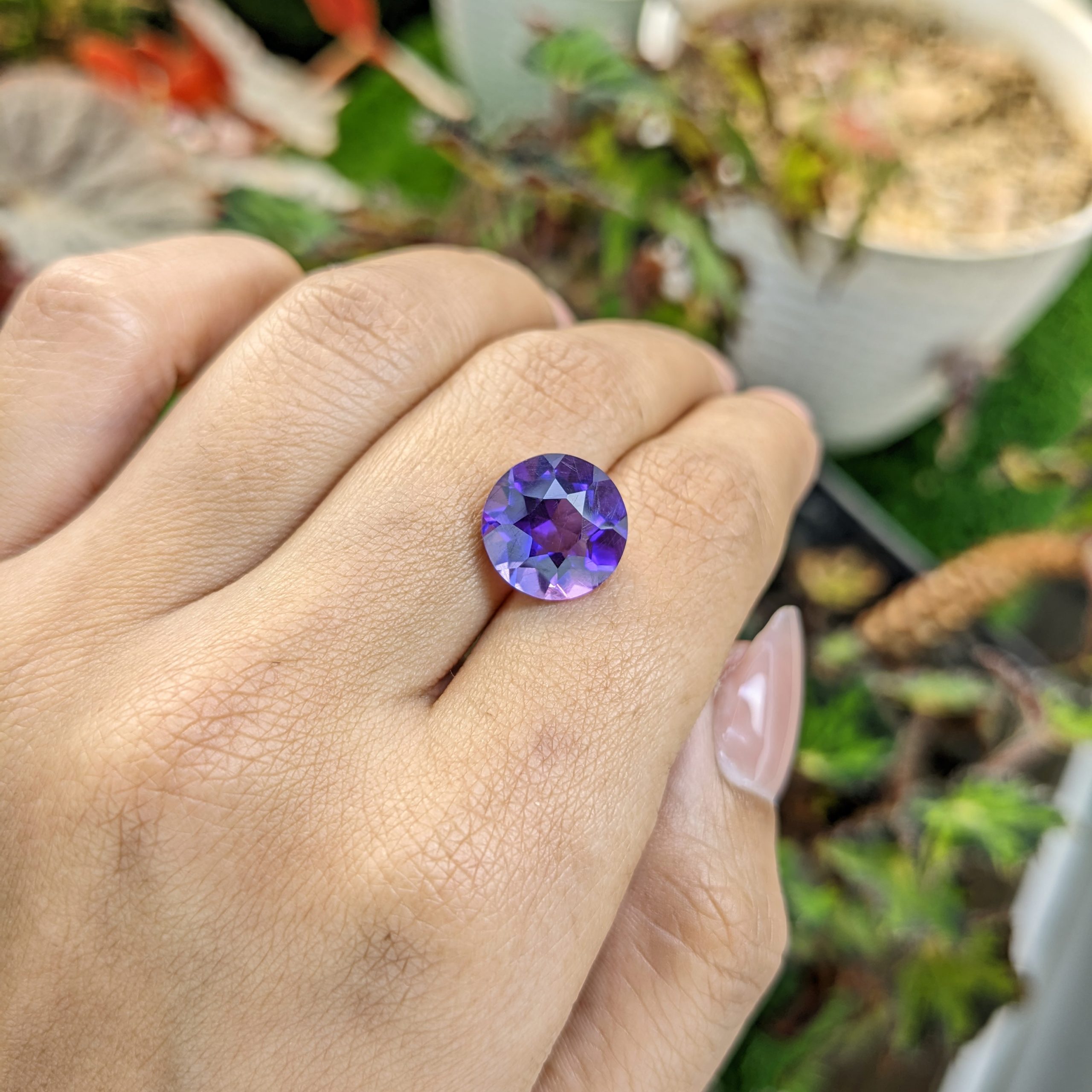 5.46 Ct. Purple Amethyst from Ceylon (Sri Lanka) - Image 3