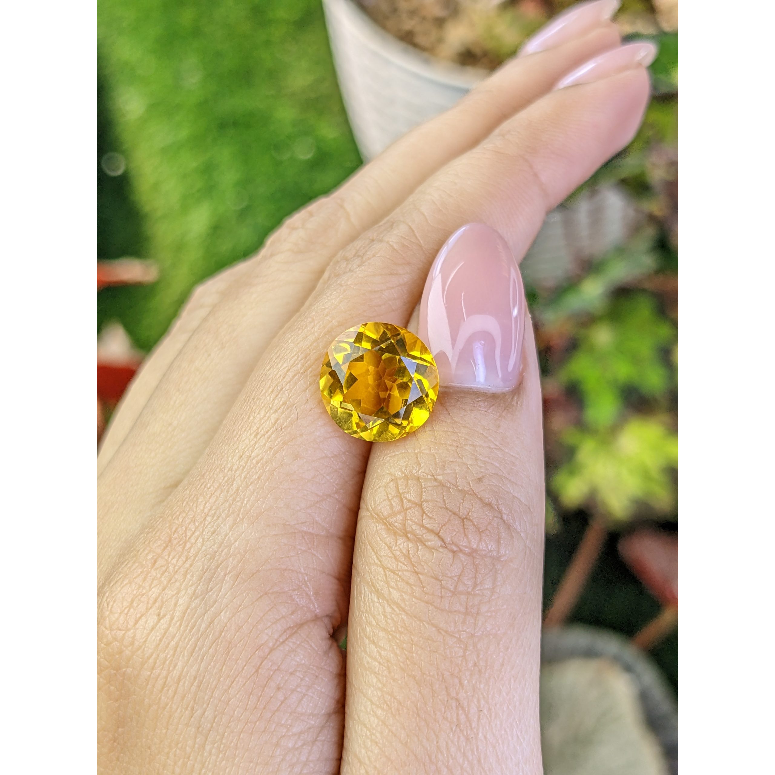 5.37 Ct. Yellow Citrine from Ceylon (Sri Lanka) - Image 2