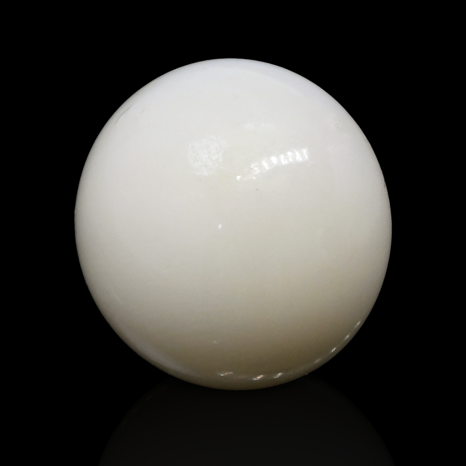 5.95 Ct. Salmon and White Cabochon Coral from Italy