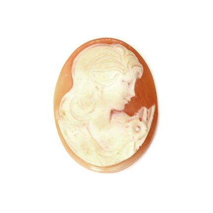 17.64 Ct. Salmon and White Coral from Italy