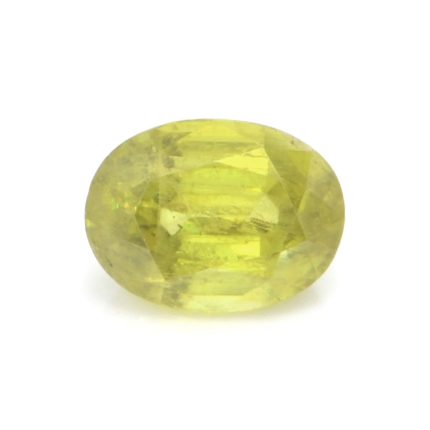 1.08 Ct. Green Sphene (Titanite) from Madagascar