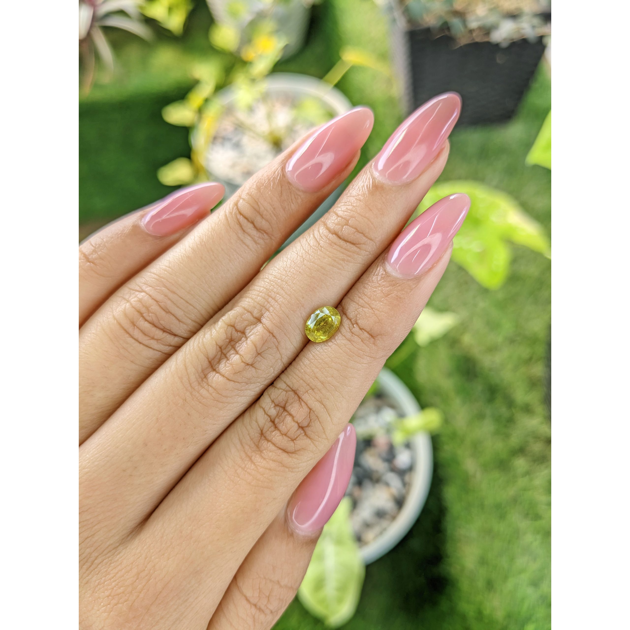 1.08 Ct. Green Sphene (Titanite) from Madagascar - Image 3