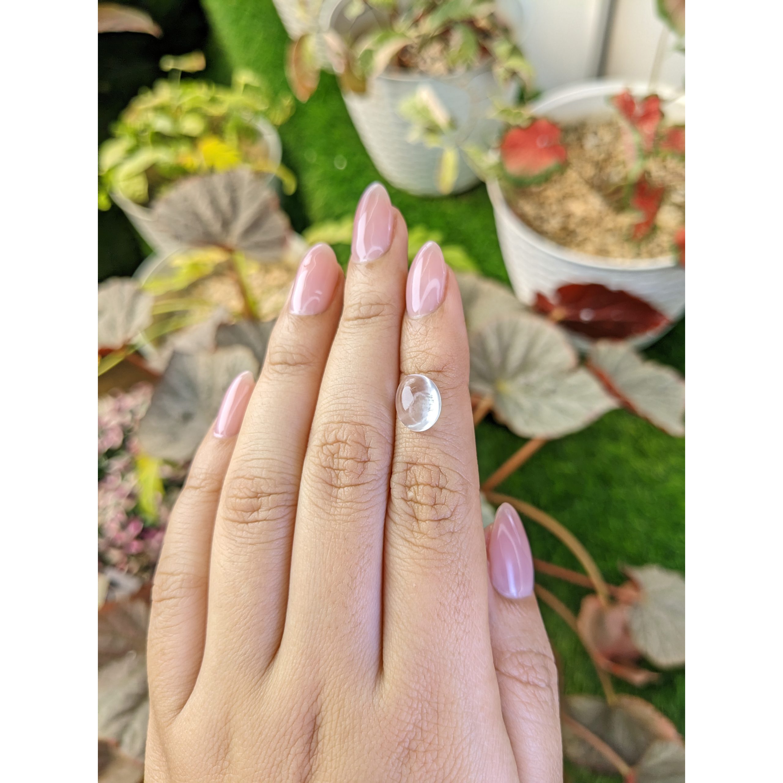 3.52 Ct. White Cabochon Quartz from Madagascar - Image 3