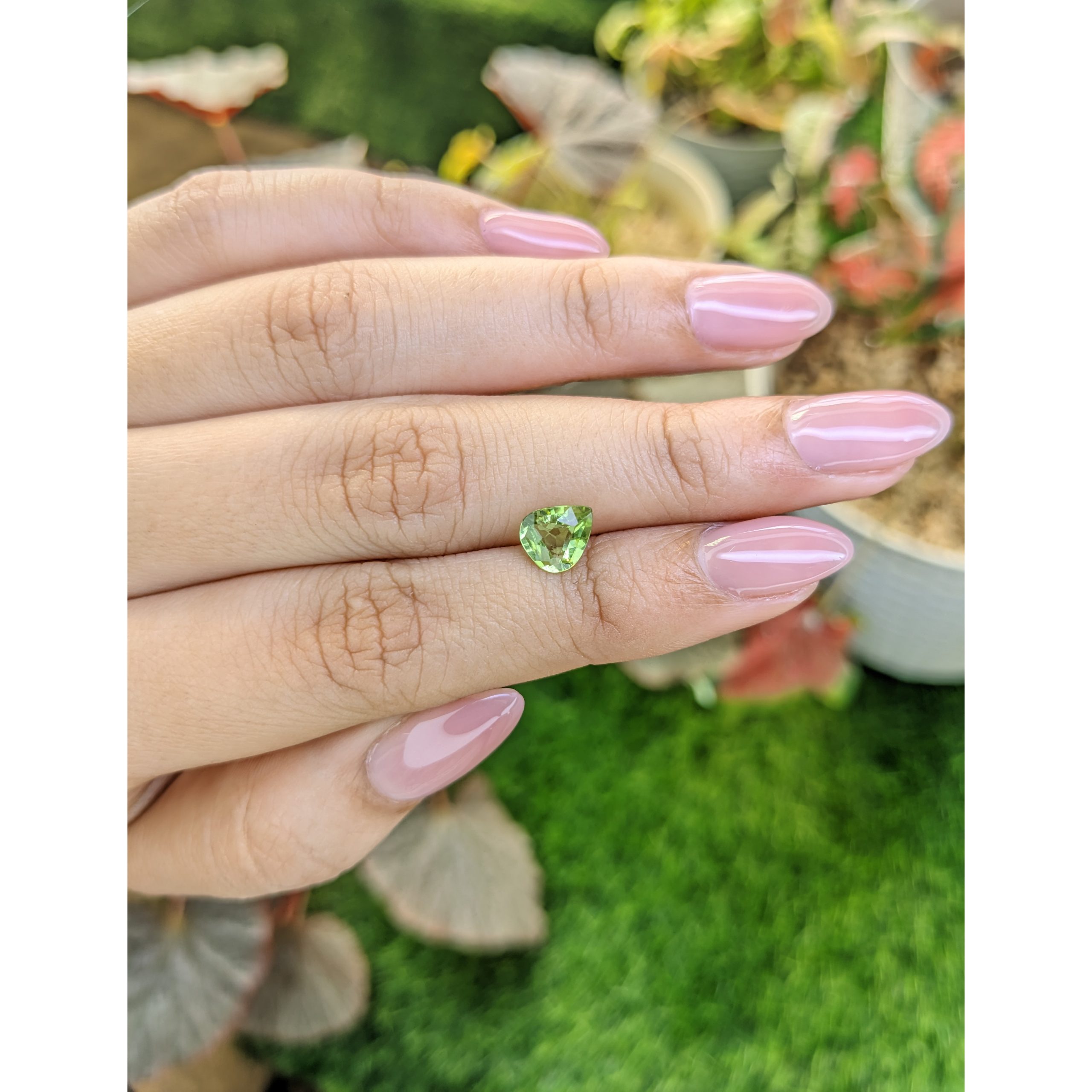 1.06 Ct. Yellowish Green Peridot from Pakistan - Image 3