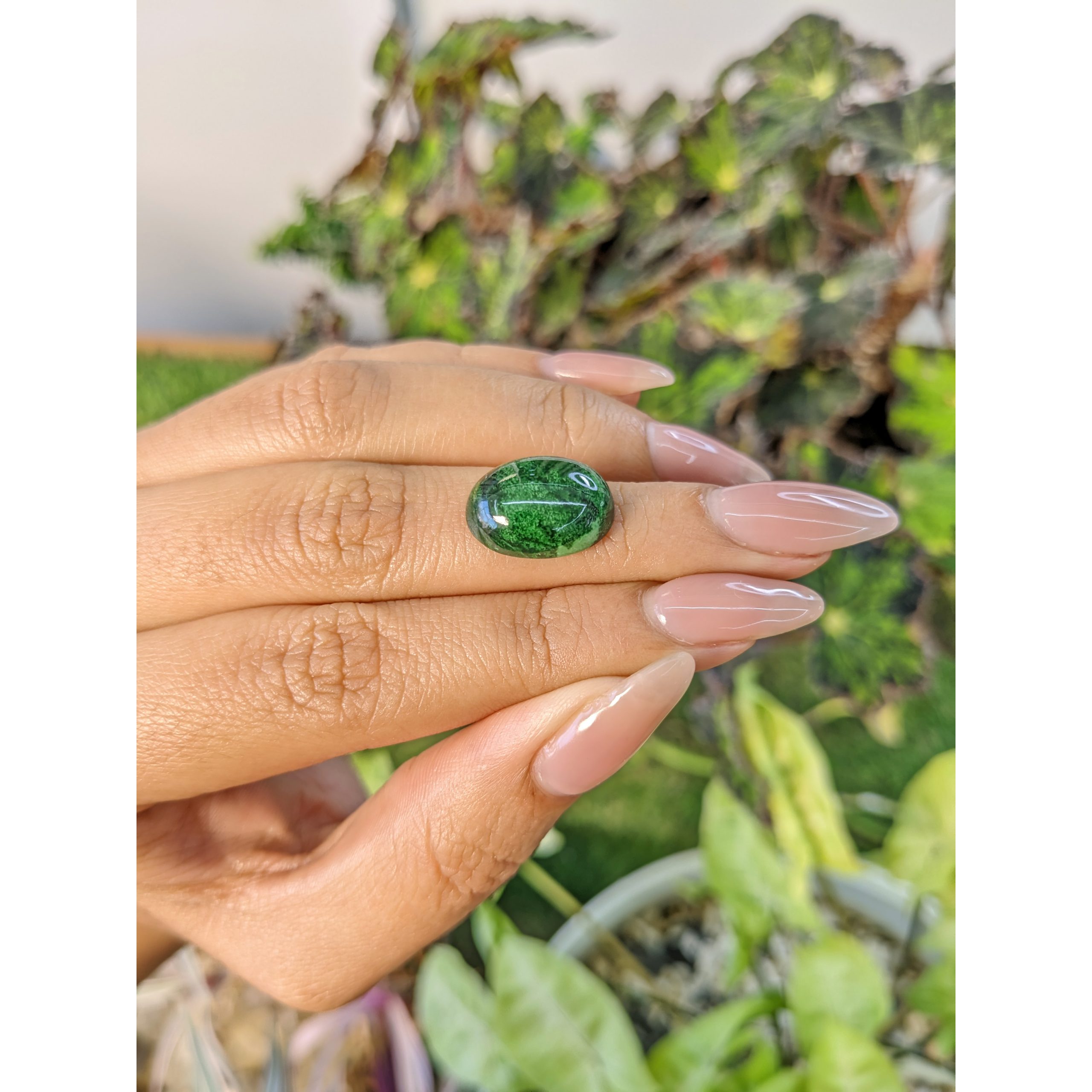 10.64 Ct. Cabochon Malachite from Russia - Image 2